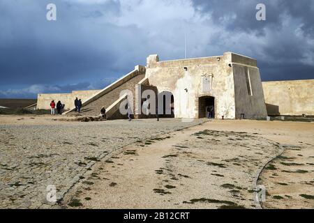 Fortaleza de Sagres, Faro, Algarve, Portugal Stockfoto