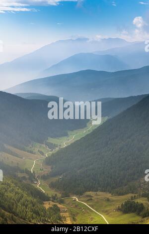 Wanderung zur Seefeldspitze, Valser Tal, Pfunderer Berge, Südtirol, Italien Stockfoto