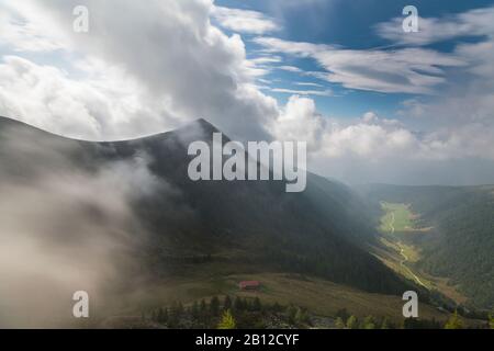 Wanderung zur Seefeldspitze, Valser Tal, Pfunderer Berge, Südtirol, Italien Stockfoto