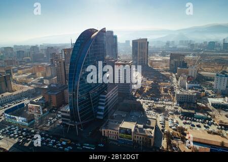 Die Innenstadt von Ulaanbaatar, Mongolei Stockfoto