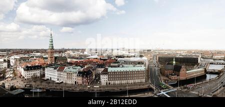 Ansicht von Kopenhagen, Dänemark Stockfoto