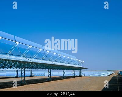 Solarthermie-Kraftwerk Andasolo 1,Guadix,Spanien,Europa Stockfoto