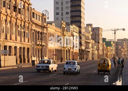 Malecon, Havanna, Kuba, Karibik Stockfoto