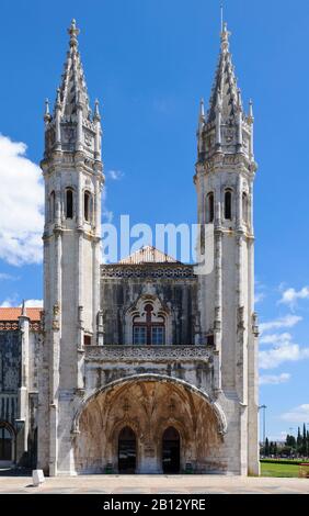 Kloster Jerónimos, Mosteiro dos Jerónimos, Lissabon, Portugal, Europa Stockfoto