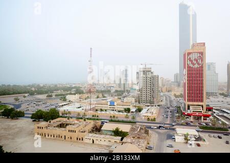 Innenstadt, Kuwait-Stadt, Arabische Halbinsel, Westasien Stockfoto