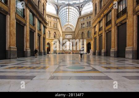 Galleria Umberto I, Neapel, Kampanien, Italien, Europa Stockfoto