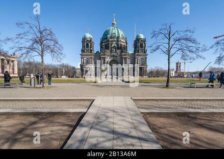 Berliner Dom, Lustgarten, Museum Island, Mitte, Berlin, Deutschland, Europa Stockfoto