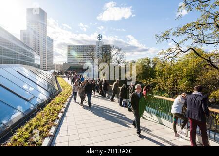 Aussichtsplattform der Bikini Berlin, Charlottenburg, Berlin, Deutschland, Europa Stockfoto