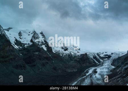 Der Pasterze-Gletscher, Großglockner, Nationalpark Hohe Tauern, Österreich Stockfoto