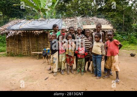 Kongolesisches Volk, Demokratische Republik Kongo, Afrika Stockfoto