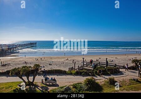 Pacific Beach, San Diego, CA Stockfoto