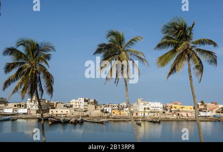 Binnenflüsse von St, Louis, Senegal Stockfoto