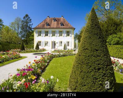 Monplaisir im Hermitage Garden in Bayreuth, Oberfranken, Bayern, Deutschland Stockfoto