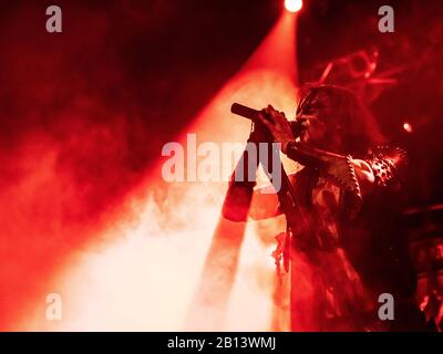 Mailand, Italien - 11. November 2018: Schwedische Black-Metal-Band WATAIN tritt im Live Music Club auf. Brambilla Simone Live News Fotograf Stockfoto