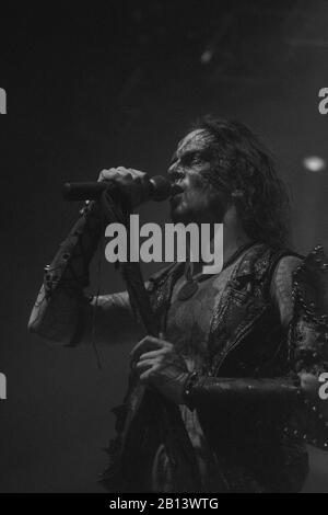 Mailand, Italien - 11. November 2018: Schwedische Black-Metal-Band WATAIN tritt im Live Music Club auf. Brambilla Simone Live News Fotograf Stockfoto