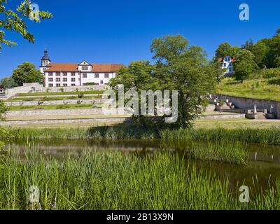 Schloss Wilhelmsburg in Schmalkalden, Thüringen, Deutschland Stockfoto