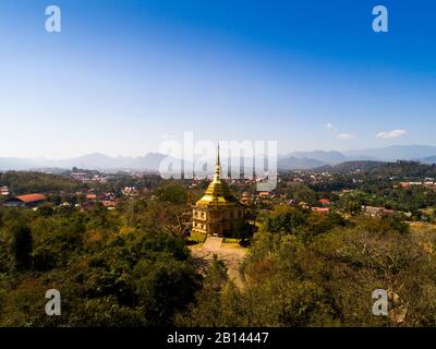 Wat Pa Phon Phao Tempel, Luang Prabang, Laos Stockfoto