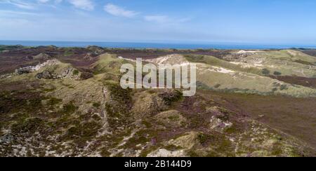 Luftaufnahmen von Sylt, Nordsee, Deutschland Stockfoto