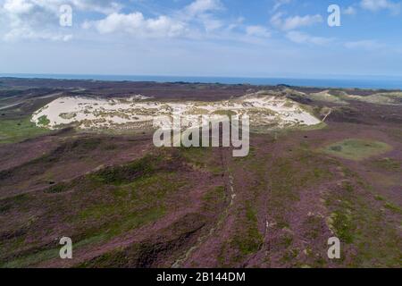 Luftaufnahmen von Sylt, Nordsee, Deutschland Stockfoto