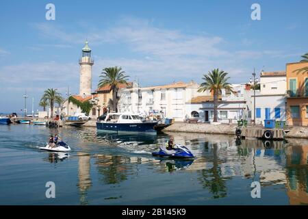 Le Grau-du-Roi, Departement Gard, Region occitania, Camargue, Südfrankreich Stockfoto