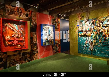 Pittsburgh, Mattress Factory modern Art Museum Stockfoto