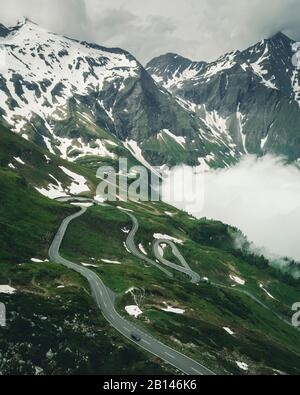 Hochalpenstraße Großglockner, Österreich Stockfoto