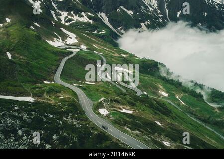 Hochalpenstraße Großglockner, Österreich Stockfoto