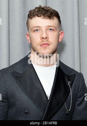 New York, NY - 20. Februar 2020: Kevin Csolak besucht die "West Side Story"-Wiederbelebung des Musicals am Broadway, das Nacht nach der Party im IAC Building eröffnet Stockfoto