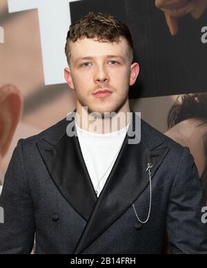 New York, NY - 20. Februar 2020: Kevin Csolak besucht die "West Side Story"-Wiederbelebung des Musicals am Broadway, das Nacht nach der Party im IAC Building eröffnet Stockfoto