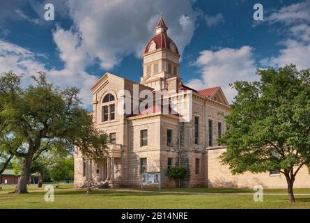 Bandera County Courthouse in Bandera, Texas, USA Stockfoto