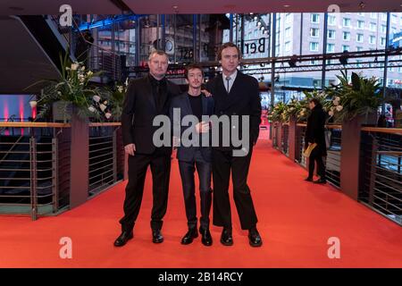 Berlin, Deutschland. Februar 2020. Roter Teppich vor dem "Persischen Unterricht"-Screening auf der 70. Berlinale 2020. (Foto von Beata Siewicz/Pacific Press) Credit: Pacific Press Agency/Alamy Live News Stockfoto