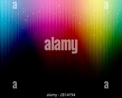 Abstrakter, bunter Hintergrund digitaler Stil Stockfoto