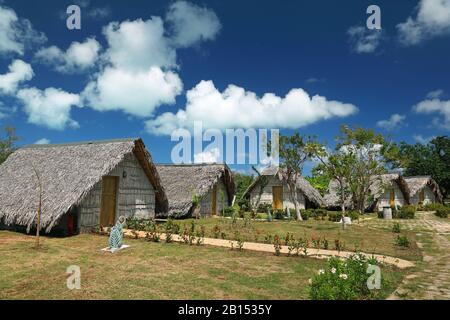 Camp Sitio la Gueira, Kuba, Cayo Coco Stockfoto