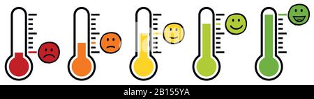 Rating-Barometer Stock Vektor