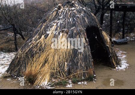 Wickiup, Fort Bowie National Historic Site, Arizona Stockfoto