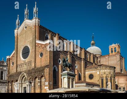 Die Basilika San Giovanni e Paolo in Venedig, Italien Stockfoto