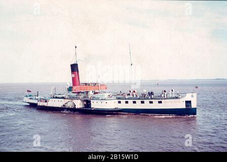 PSS Wingfield Castle, Fluss-Humber-Fluss-Flussfähre, England, UK 1970er Jahre Stockfoto