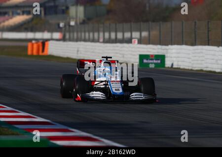 #06; Nicholas Latifi Williams Racing Mercedes. Formel-1-Weltmeisterschaft 2020, Wintertesttage #1 2020 Barcelona, 19./21. Februar 2020. Stockfoto