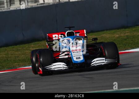 #06; Nicholas Latifi Williams Racing Mercedes. Formel-1-Weltmeisterschaft 2020, Wintertesttage #1 2020 Barcelona, 19./21. Februar 2020. Stockfoto