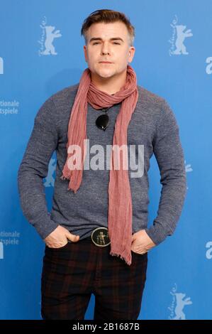 Berlin, Deutschland. Februar 2020. Cullen Moss auf der Fotocall für "Einen dieser Tage" auf dem Internationalen Filmfestival Berlin 2020/70 im Hotel Grand Hyatt. Berlin, 22. Februar 2020 - weltweite Nutzung Credit: Dpa / Alamy Live News Stockfoto