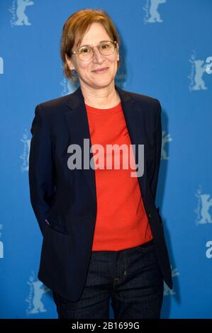 Berlin, Deutschland. Februar 2020. Kelly Reichardt bei der Fotocall for "First Cow" auf der Internationalen Filmfestspiele der Berlinale 2020/70 im Hotel Grand Hyatt. Berlin, 22. Februar 2020 - weltweite Nutzung Credit: Dpa / Alamy Live News Stockfoto