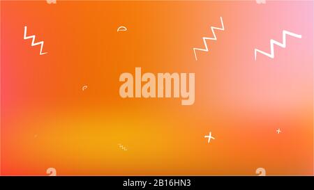 Bunter großartiger Kosmos-Hintergrund. Professionelle, hochauflösende und frische. Illustration, bunt. Sterne, Planeten, Zeichen. Stock Vektor