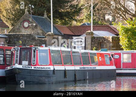 Cala Homes, Linlithgow, Canal Centre, Union Canal Stockfoto