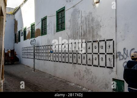 Tunis, Tunisia - Posterrahmen an der Wand Stockfoto