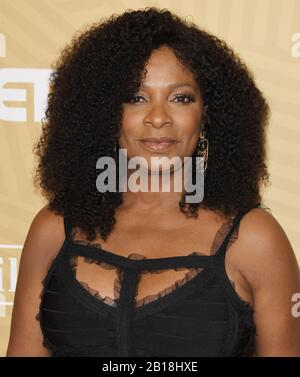 Vanessa Bell Calloway kommt zur Verleihung der American Black Film Festival Honors Awards Im Beverly Hilton in Beverly Hills, CA am Sonntag, 23. Februar 2020. (Foto Von Sthanlee B. Mirador/Sipa USA) Stockfoto