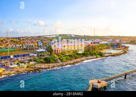 Der Karibik. Die Insel Curacao. Curacao ist ein tropisches Paradies, in den Antillen in der Karibik Stockfoto