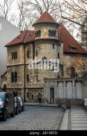 Klausen-Synagoge im Prager jüdischen Ghetto Stockfoto