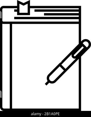 Molkerei-Liniensymbol, Konzeptschild, Konturvektorabbildung, lineares Symbol. Stock Vektor