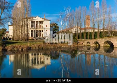 Italien Veneto Piombino Dese ( PD ) Villa Cornaro Von Andrea Palladio Stockfoto