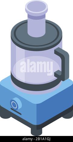 Symbol für den Mixer der Maschine, isometrischer Stil Stock Vektor